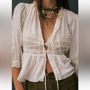 Free People Forever Young Bed Jacket